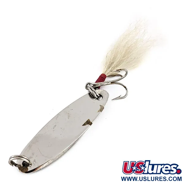 Vintage  Acme Kastmaster, 1/4oz Nickel fishing spoon #14244