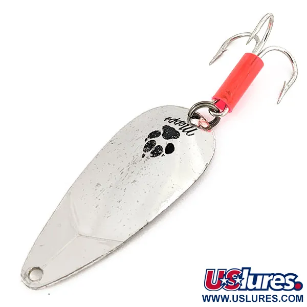 Vintage   Mepps Little Wolf, 2/5oz Silver fishing spoon #14315