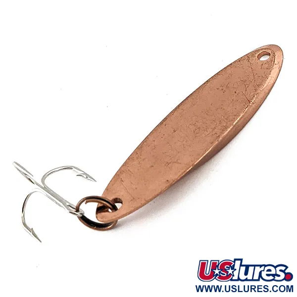 Vintage  Acme Kastmaster, 3/8oz Copper fishing spoon #14318