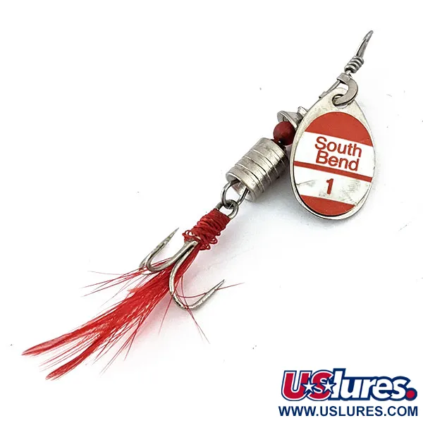 Vintage   South Bend 1, 1/8oz  spinning lure #14327