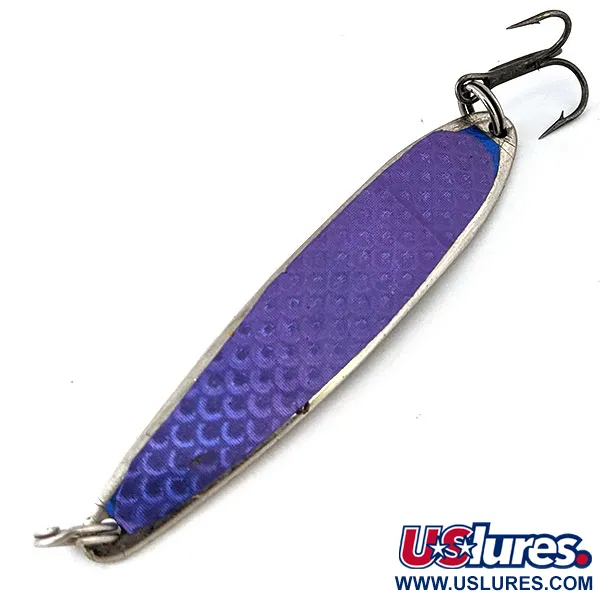 Vintage   Bay de Noc Swedish pimple with rattle, 3/5oz Gold fishing spoon #14363