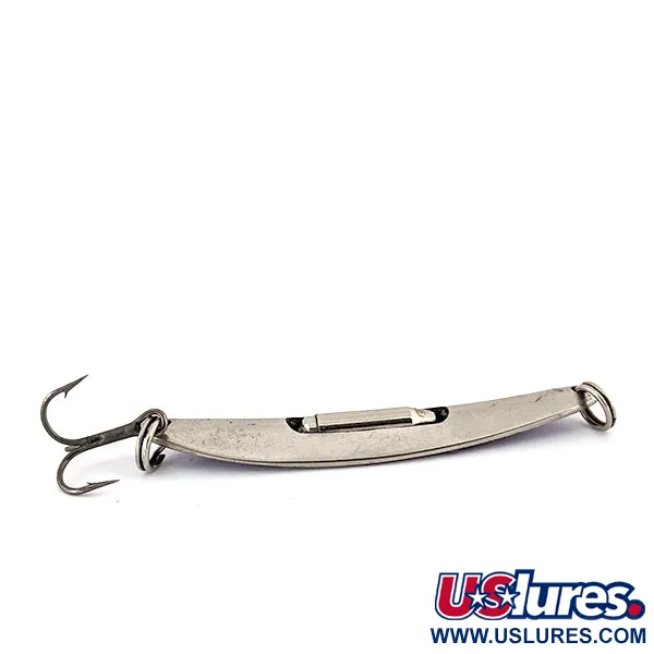 Vintage   Bay de Noc Swedish pimple with rattle, 3/5oz Gold fishing spoon #14363