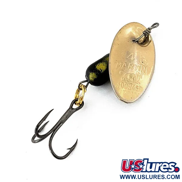 Vintage   Panther Martin 4, 1/8oz Gold spinning lure #14390