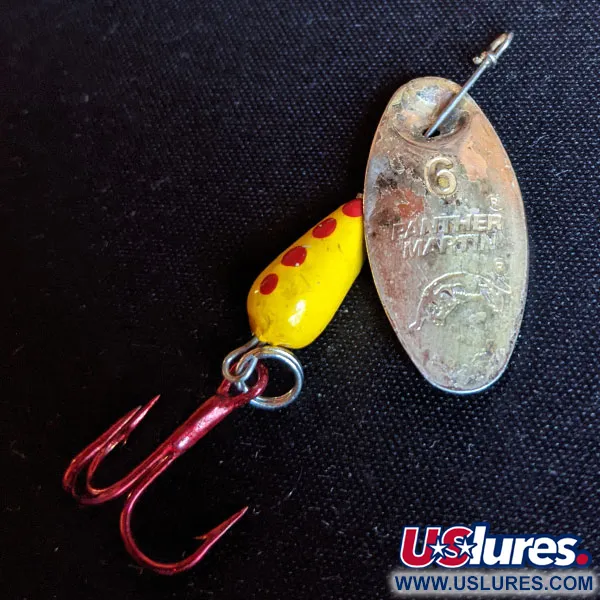 Vintage   Panther Martin 6, 3/16oz  spinning lure #14419
