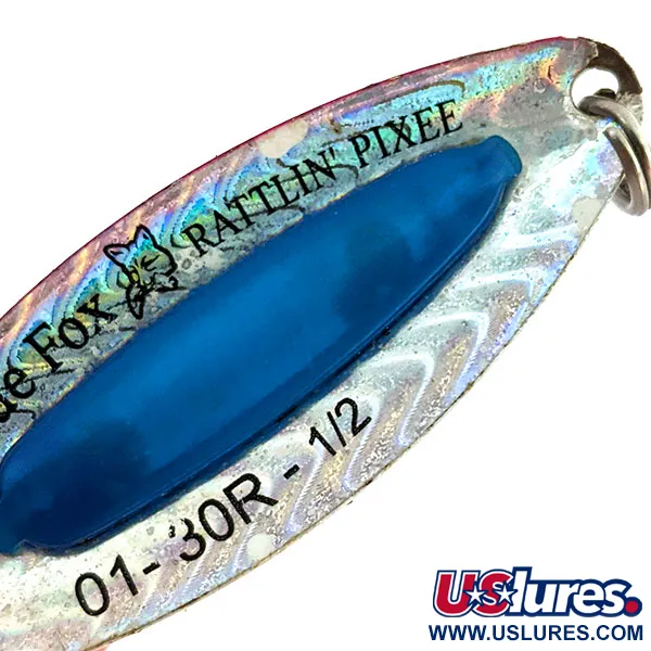 Vintage   Blue Fox Rattlin Pixee, 1/2oz Rainbow Trout / Blue fishing spoon #14496