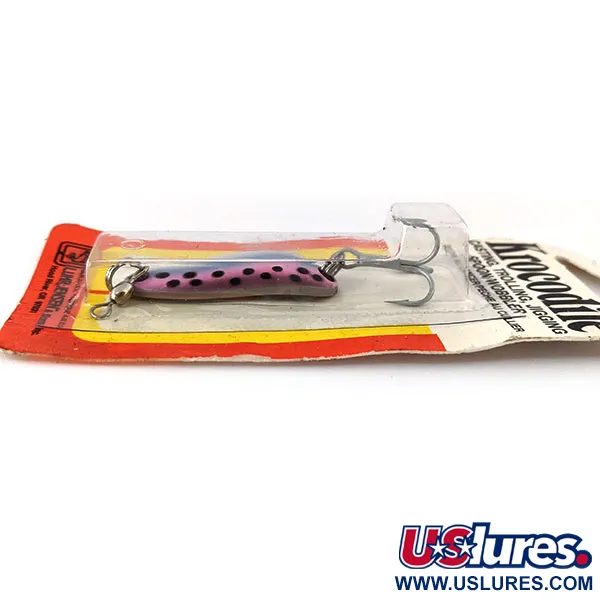  Luhr Jensen Krocodile, 1/3oz Rainbow Trout fishing spoon #14497