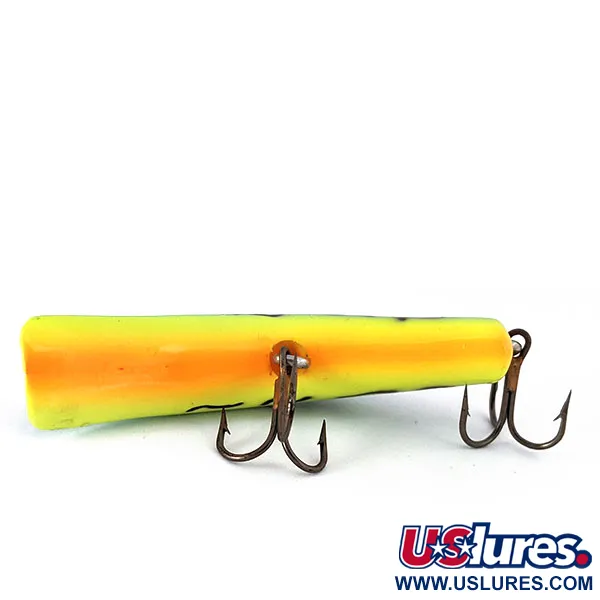 Vintage   Lazy Ike , 1/4oz Fire Tiger fishing lure #14515