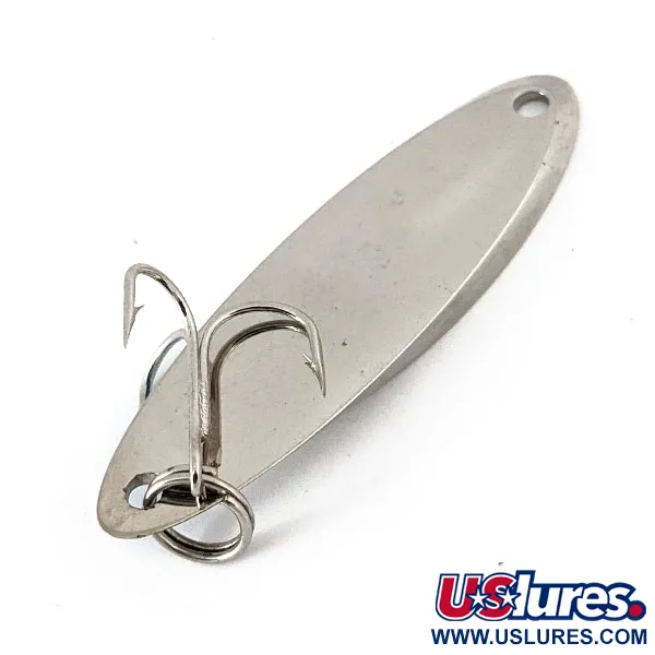 Vintage  Acme Kastmaster, 3/8oz Nickel / Blue fishing spoon #14539