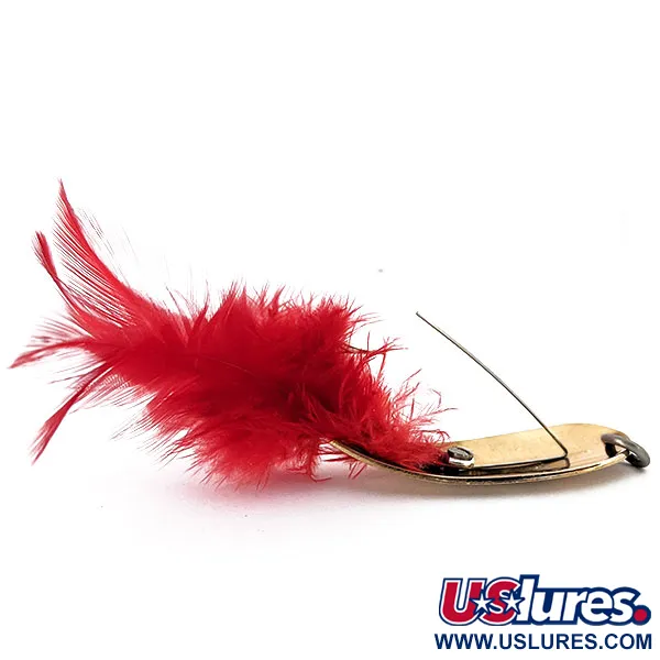 Vintage   Tony Accetta HOBO, 2/5oz Gold / Red fishing spoon #14559