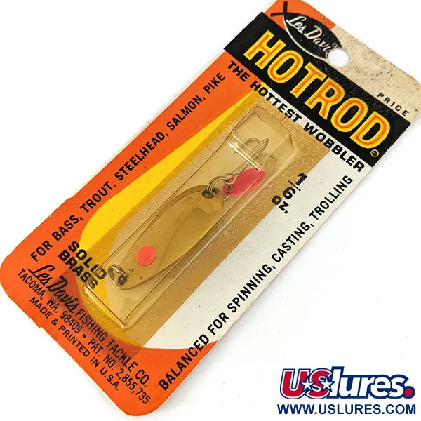  Luhr Jensen ​Les Davis Hotrod, 3/16oz Gold fishing #14589