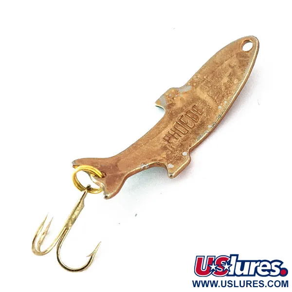Vintage   Acme Phoebe, 1/8oz Fire Tiger fishing spoon #14615