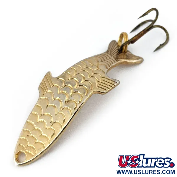 Vintage   Acme Phoebe, 1/8oz Gold fishing spoon #14616