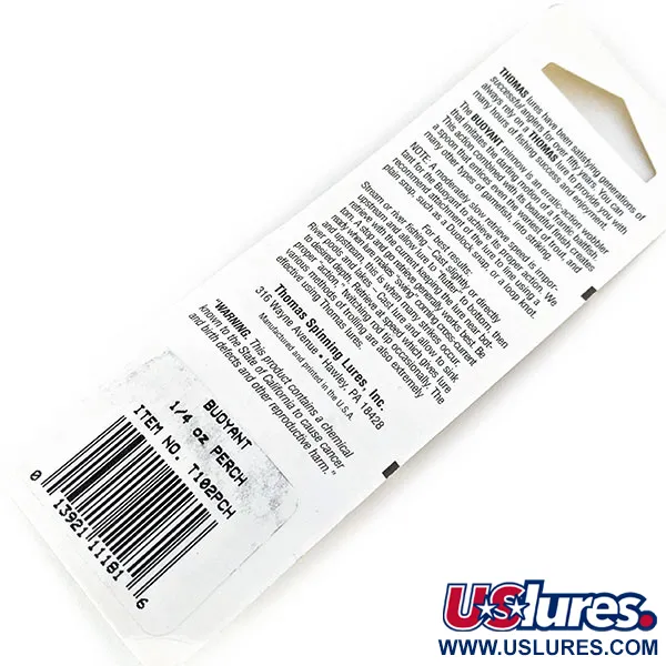   Thomas Buoyant , 1/4oz  fishing spoon #14625