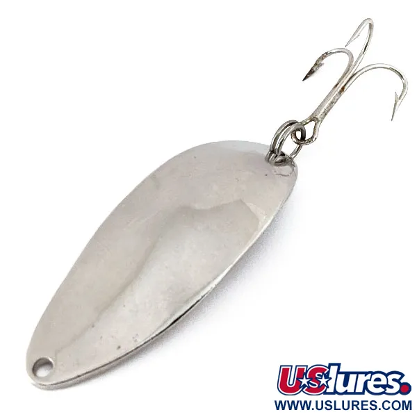 Vintage  Seneca Little Cleo (Hula Girl), 1/2oz Nickel fishing spoon #14647