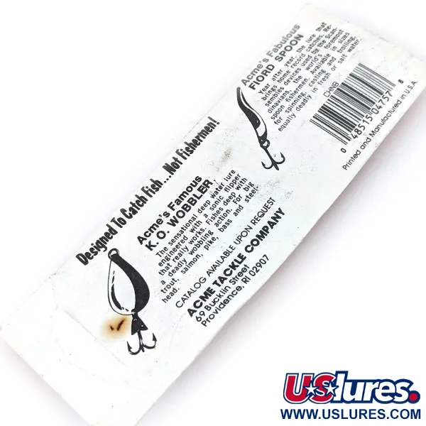  Acme Kastmaster, 3/32oz Nickel / Blue fishing spoon #14660