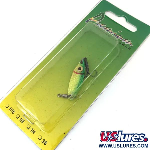   ​Wahoo Key Largo Swim'n Fin Jig Lure with rattle, 3/16oz  fishing spoon #14663