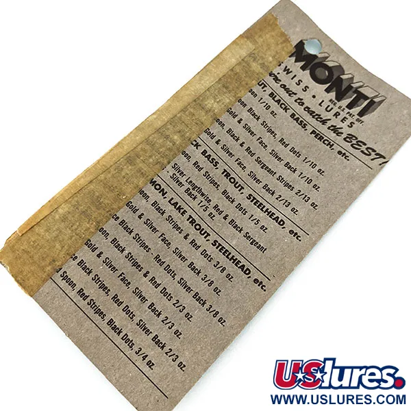   ​Monti Swiss Lures, 3/32oz  spinning lure #14666