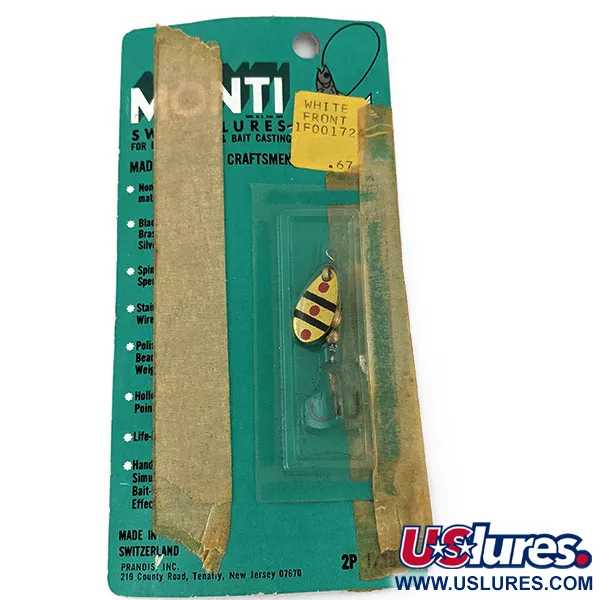   ​Monti Swiss Lures, 3/32oz  spinning lure #14666