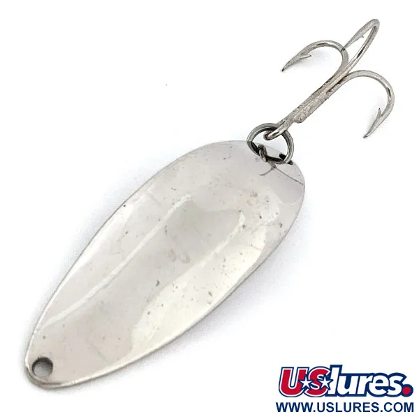 Vintage  Seneca Little Cleo (Hula Girl), 1/2oz Nickel fishing spoon #14671