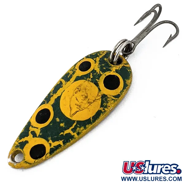 Vintage  Eppinger Dardevle Midget, 3/16oz Frog fishing spoon #14688