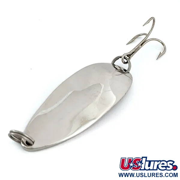 Vintage  Seneca Little Cleo (Hula Girl), 1/2oz Nickel fishing spoon #14698