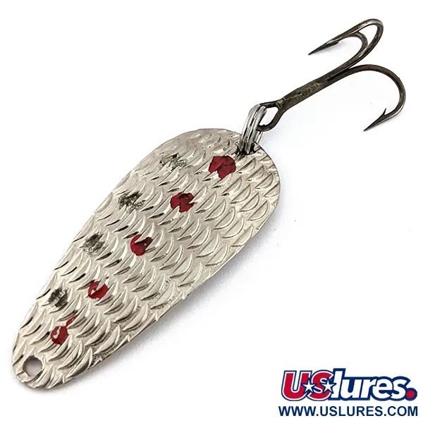 Vintage   Thomas Cyclone, 1/4oz Silver fishing spoon #14770