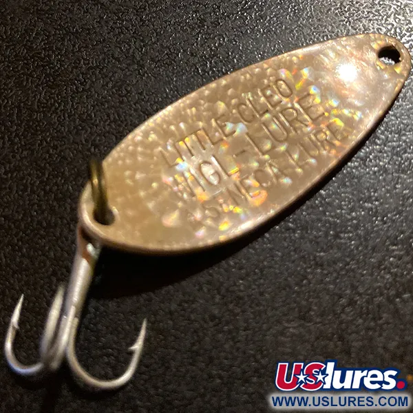 Vintage  Seneca Little Cleo Crystal, 1/4oz Crystal fishing spoon #18431