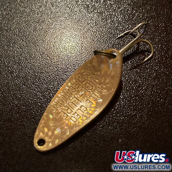 Vintage  Seneca Little Cleo Crystal, 1/4oz Crystal fishing spoon #19620