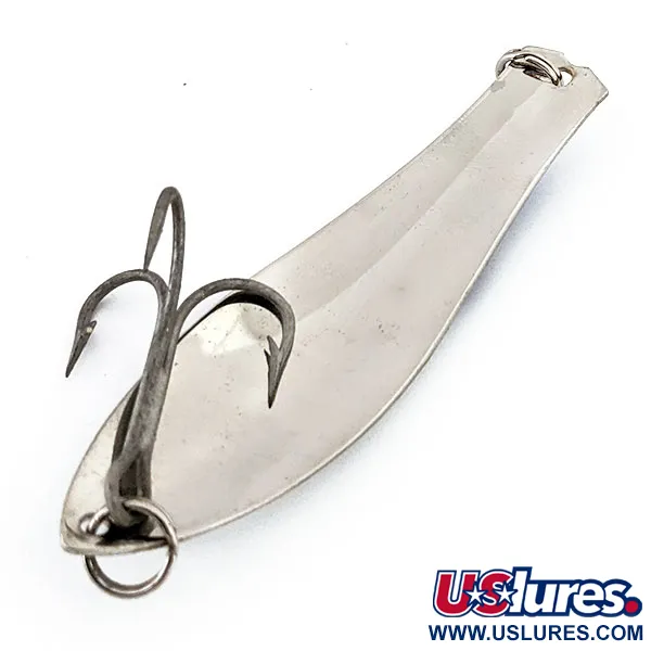 Vintage  Prescott Spinner Little Doctor 275, 3/4oz White / Blue fishing spoon #14813