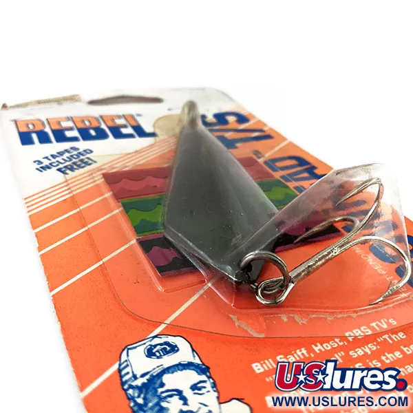   Rebel Arrowhead, 3/5oz Black fishing spoon #15144