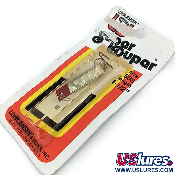  Luhr Jensen Super-Duper 503, 1/8oz  fishing spoon #14855