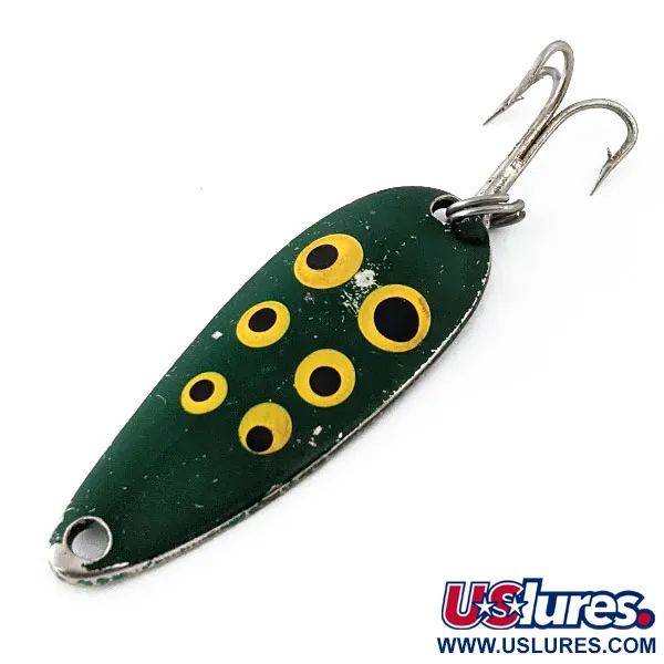 Vintage   Moriyama, 3/16oz Nickel / Frog fishing spoon #14935