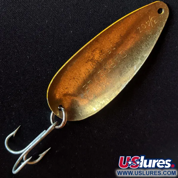 Vintage  Eppinger Dardevle Dardevlet, 3/4oz Five of Diamonds fishing spoon #15005