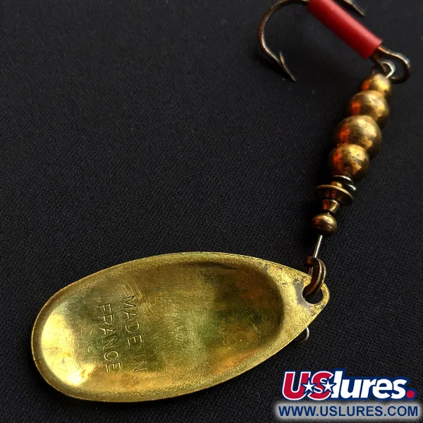 Vintage   Mepps Aglia 5, 1/2oz Gold spinning lure #15026
