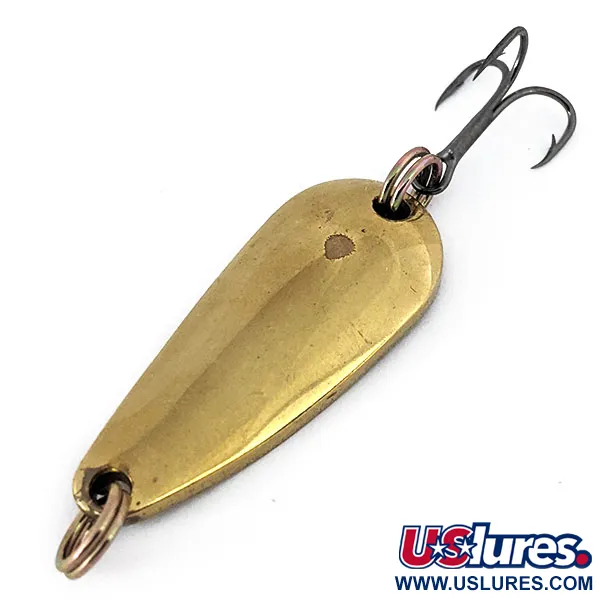 Vintage  Aeroplane Spinner Aero, 1/3oz Brass fishing spoon #15042