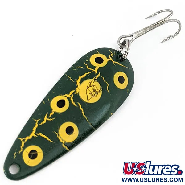 Vintage  Eppinger Dardevle Imp, 2/5oz Frog fishing spoon #15106