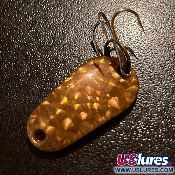 Vintage   Luhr Jensen Luhr's wobbler Crystal, 3/16oz Crystal fishing spoon #22619