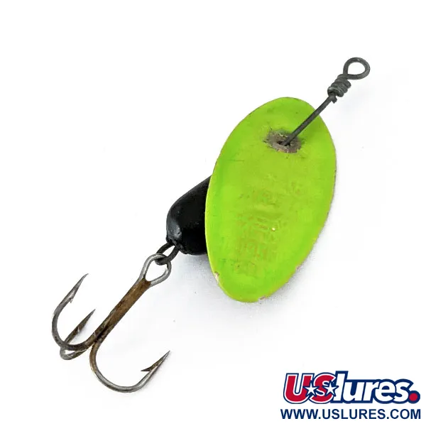 Vintage   Panther Martin 4, 1/8oz Gold / Chartreuse spinning lure #15157