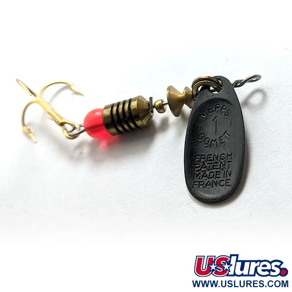 Vintage   Mepps Black Fury 1, 1/8oz  spinning lure #15201