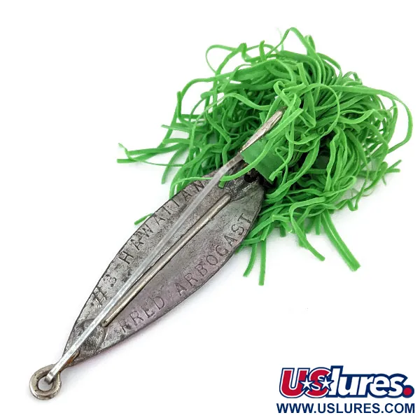 Vintage   Weedless Fred Arbogast #3 Hawaiian, 3/5oz  fishing spoon #15211