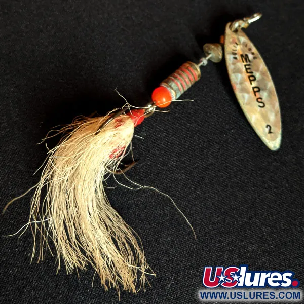 Vintage   Mepps Aglia Long 1 Dressed, 3/16oz  spinning lure #15215
