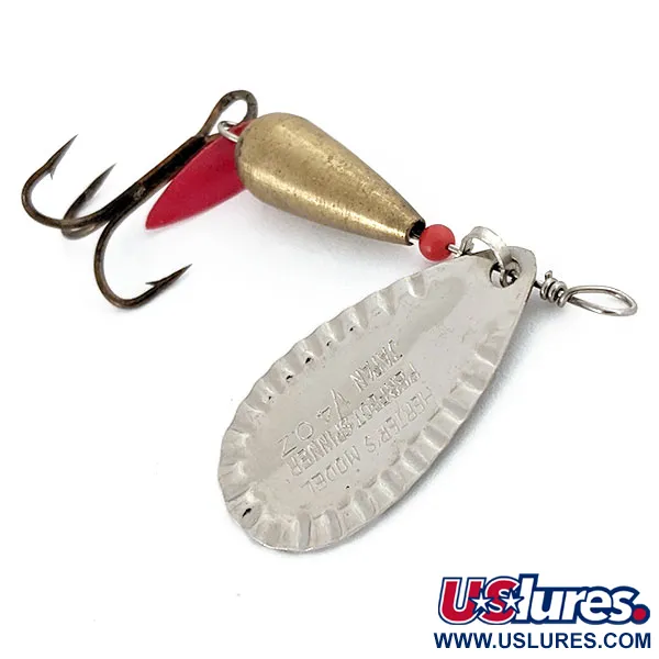 Vintage   Herter's Perfect Spinner (Japan), 1/4oz Brass/nickel spinning lure #17724