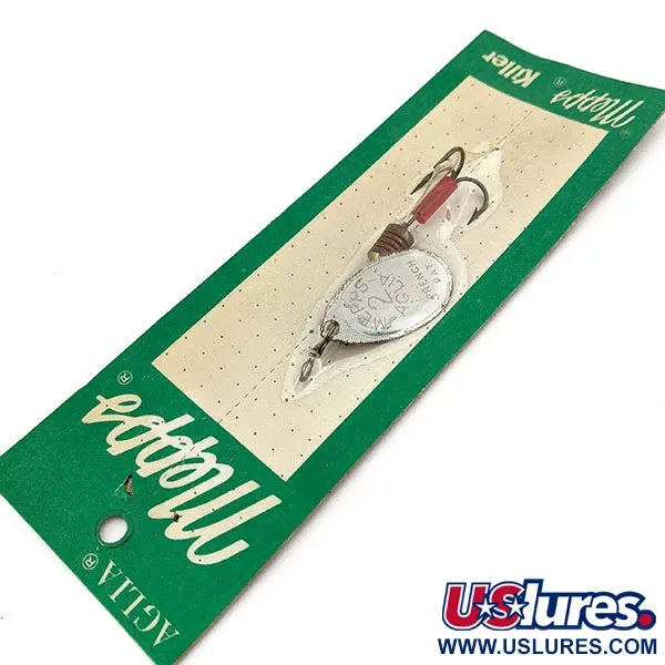   Mepps Aglia 2, 3/16oz Silver spinning lure #15344