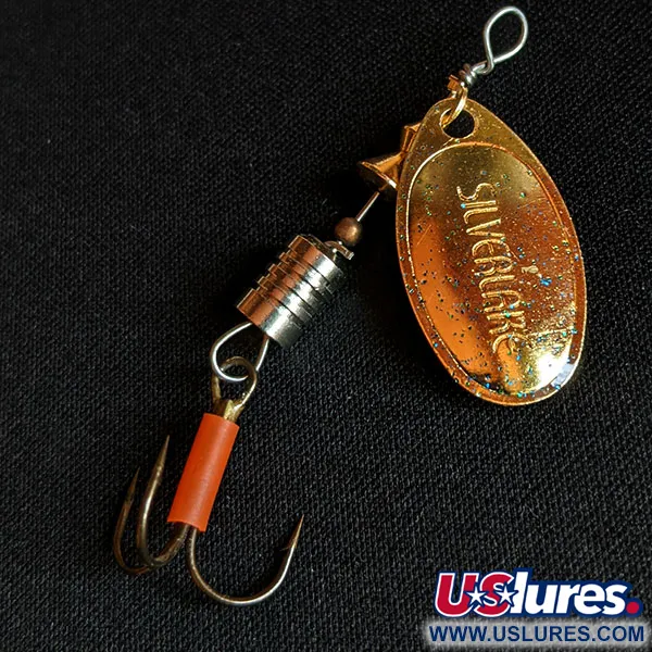 Vintage   Silverlake, 3/16oz Gold spinning lure #15373