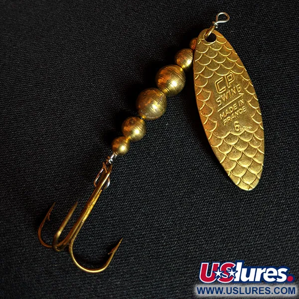 Vintage  C.P. Swing  CP-Swing 6, 1/3oz Brass spinning lure #15374