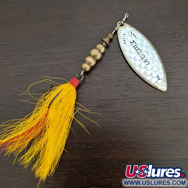 Vintage   Mepps Aglia Long 4 bucktail, 3/5oz  spinning lure #16358