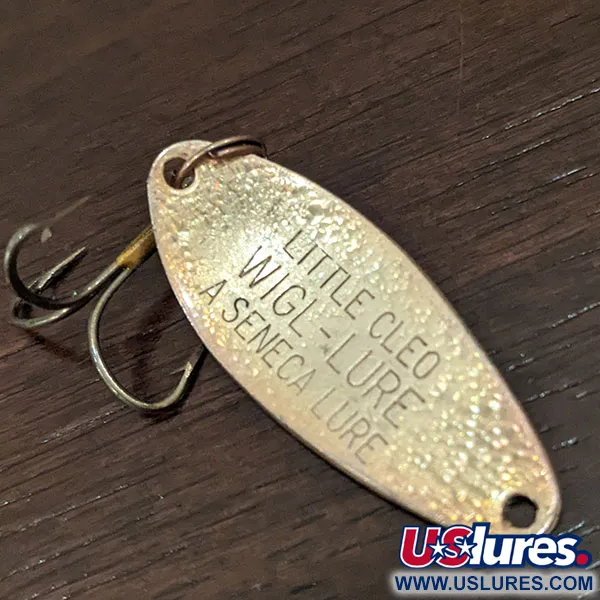 Vintage  Seneca Little Cleo Crystal, 1/4oz Crystal fishing spoon #16377