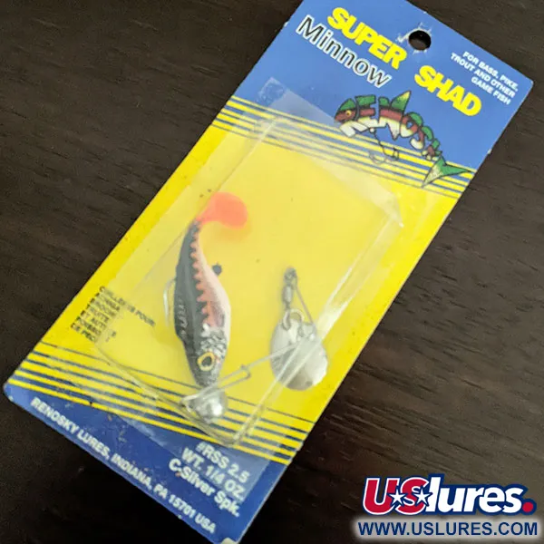  Renosky Lures Renosky Super Shad Minnow, 1/4oz  spinning lure #16425
