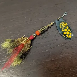 Mepps Black Fury 3 dressed (squirrel tail)