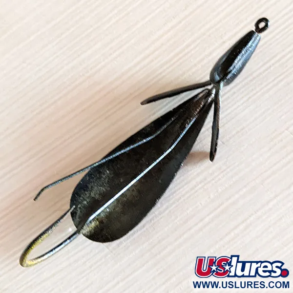 Vintage    Panther Martin Weed Wing, 2/5oz Black fishing spoon #16488